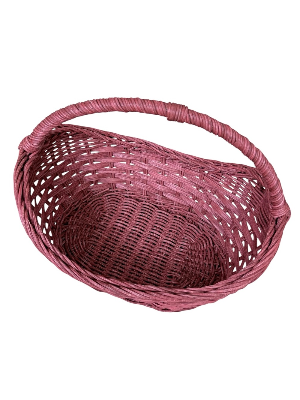 Woven Handled Basket (E36) - Picture 2 of 4